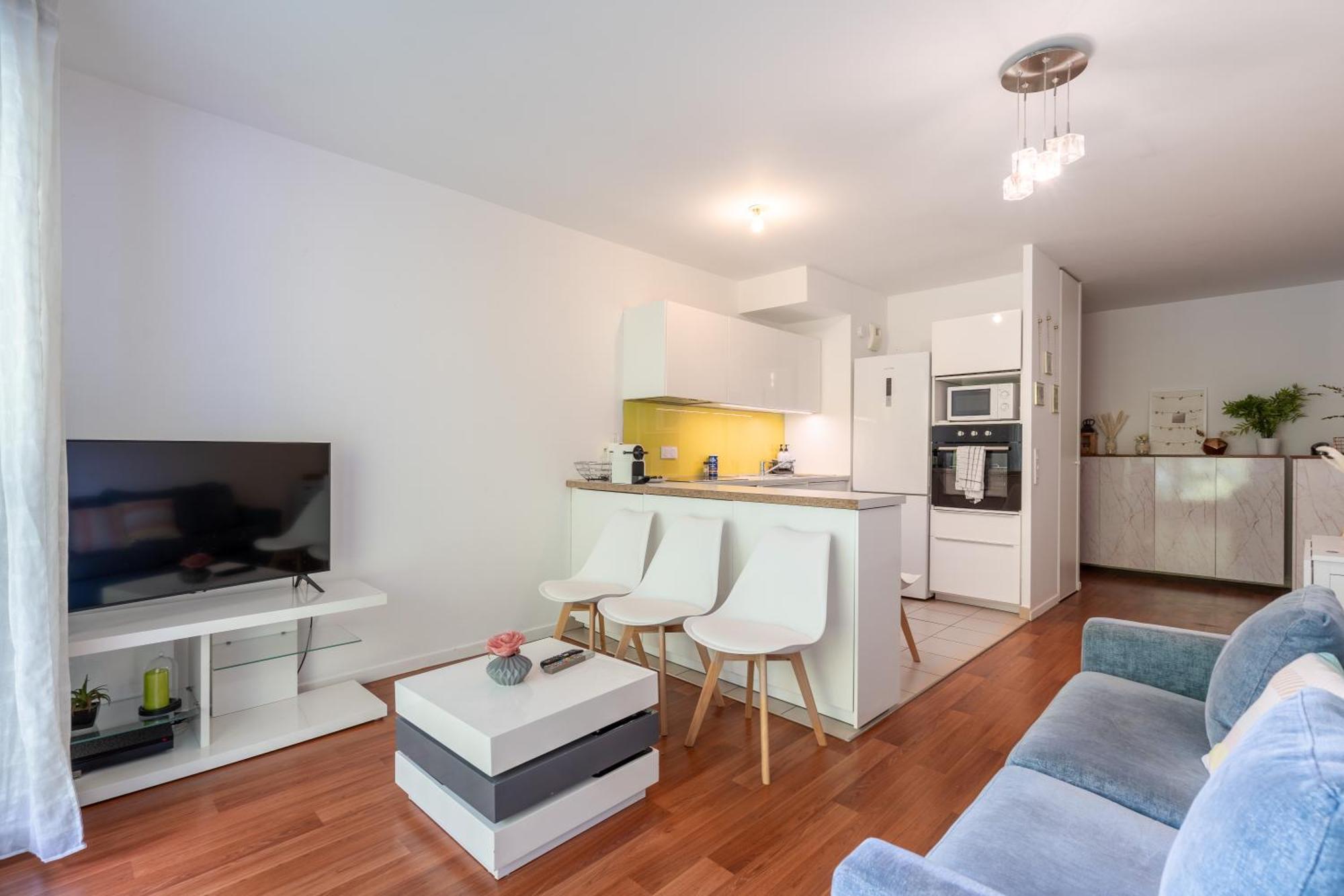 Appartement Cosy & Familial Proche Paris Epinay-sur-Seine Luaran gambar